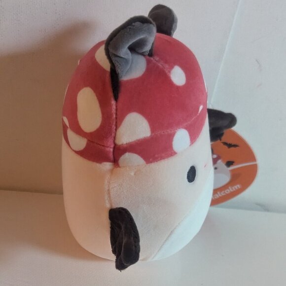 NWT 5" Malcolm Mushroom Bat Squishmallows Halloween Collectible Wings Plush Toy - Picture 6 of 10